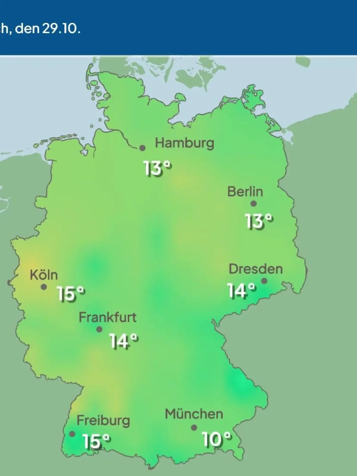 Bild zu: "Im Video: Temperatur-Vorhersage"