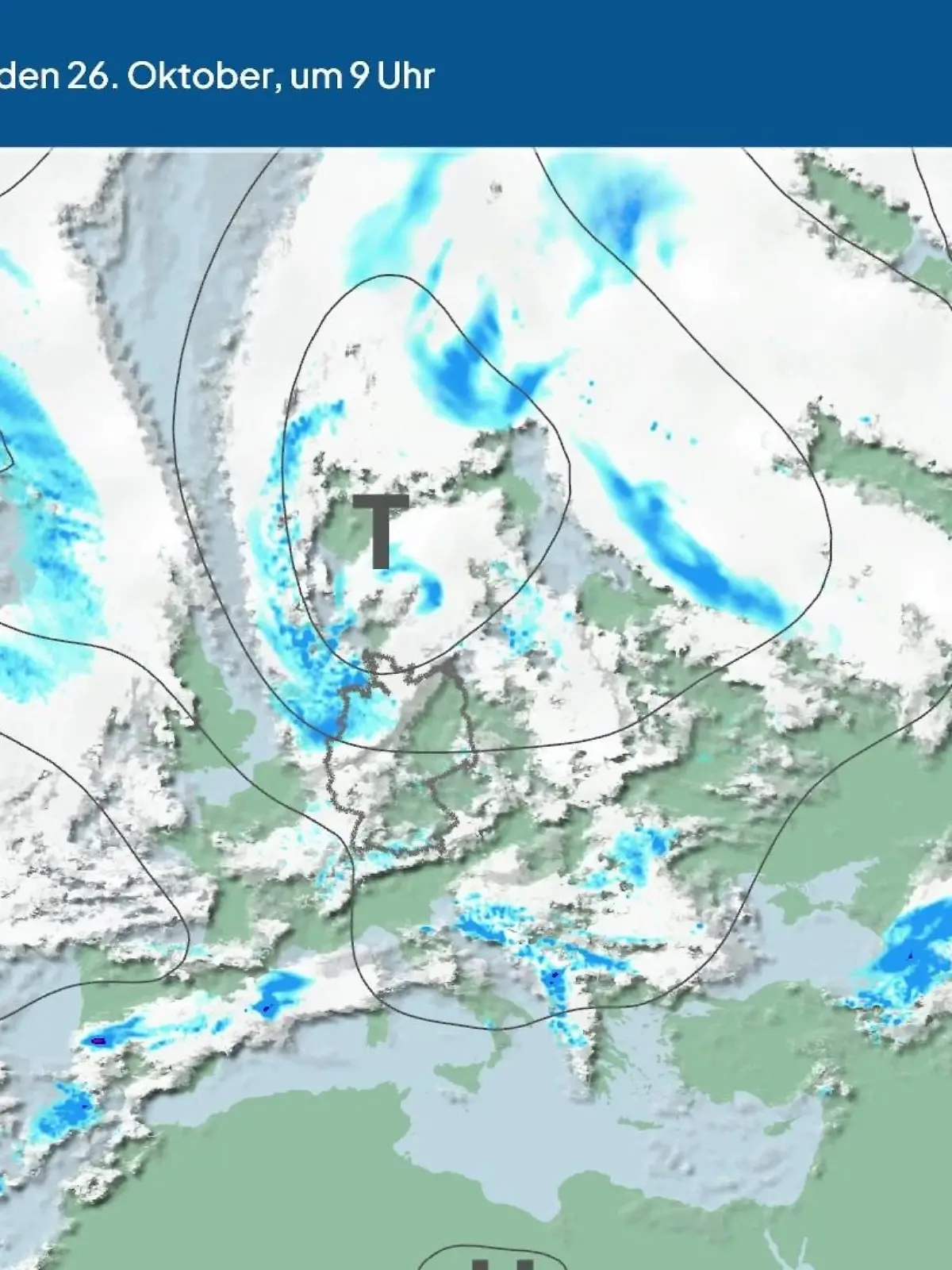 Bild zu: "Die Wetterlage der kommenden 5 Tage"
