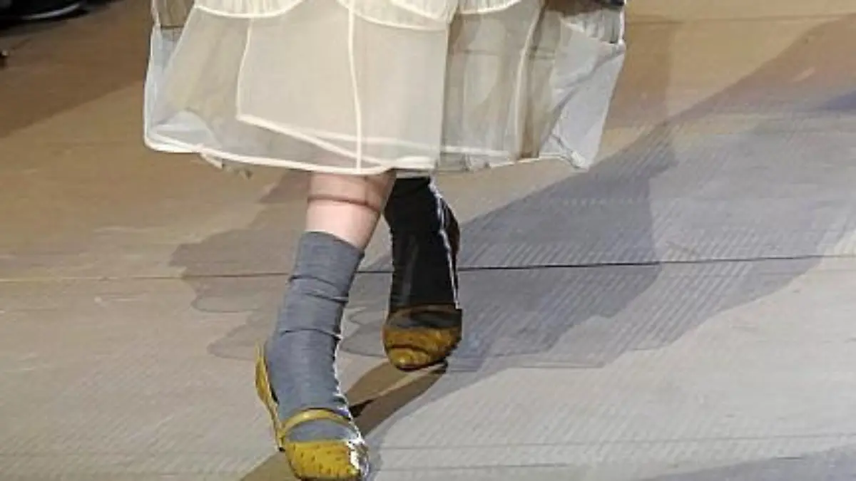 Socken und Sandalen?