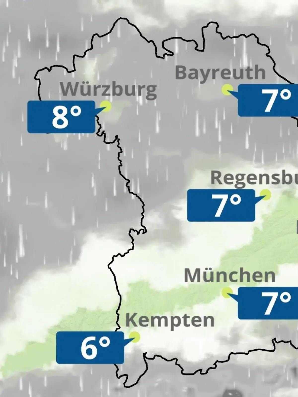 Bild zu: "Bayern: Wie wird das Wetter?"