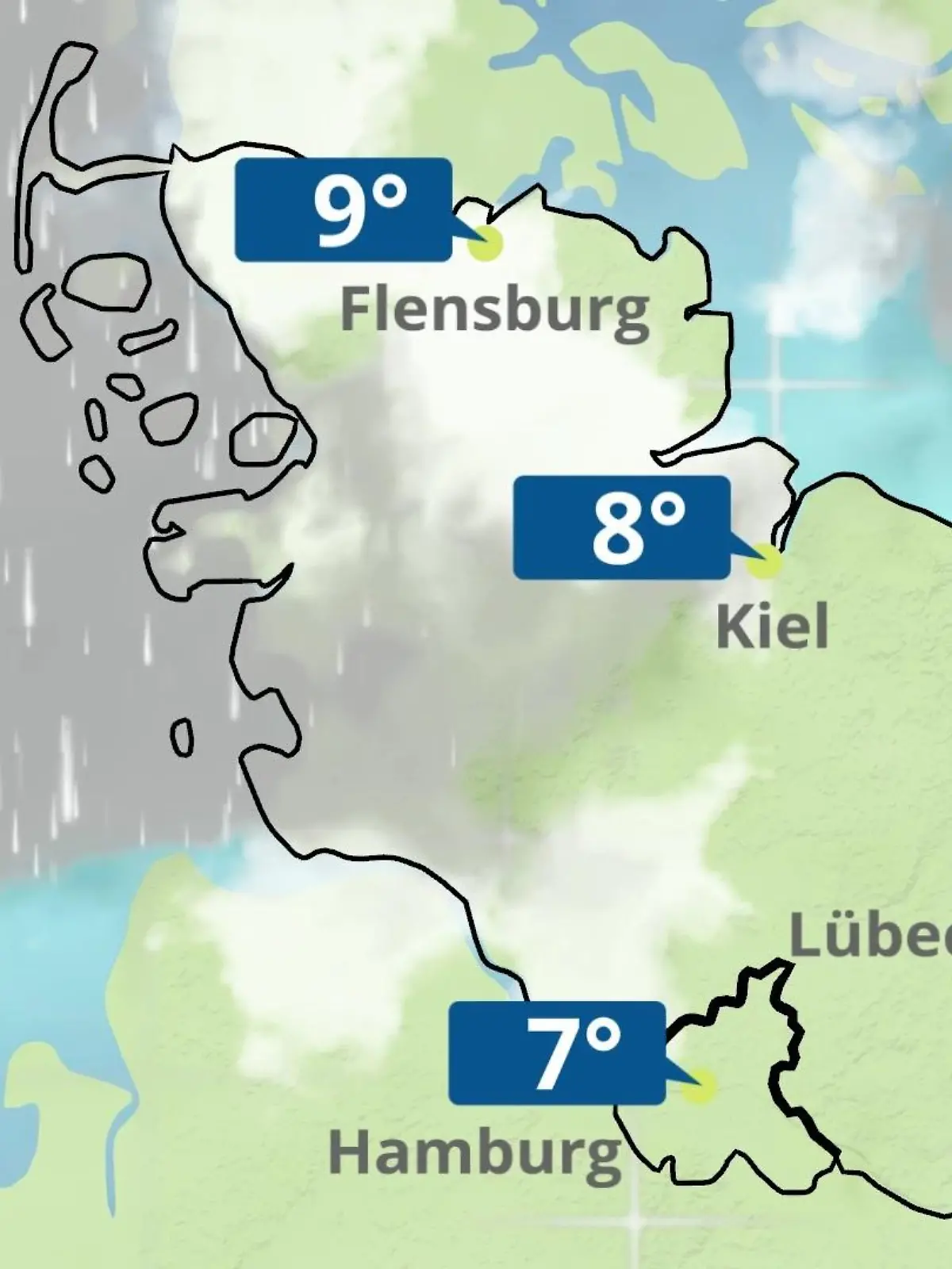 Bild zu: "Hamburg, Schleswig-Holstein: Wie wird das Wetter?"