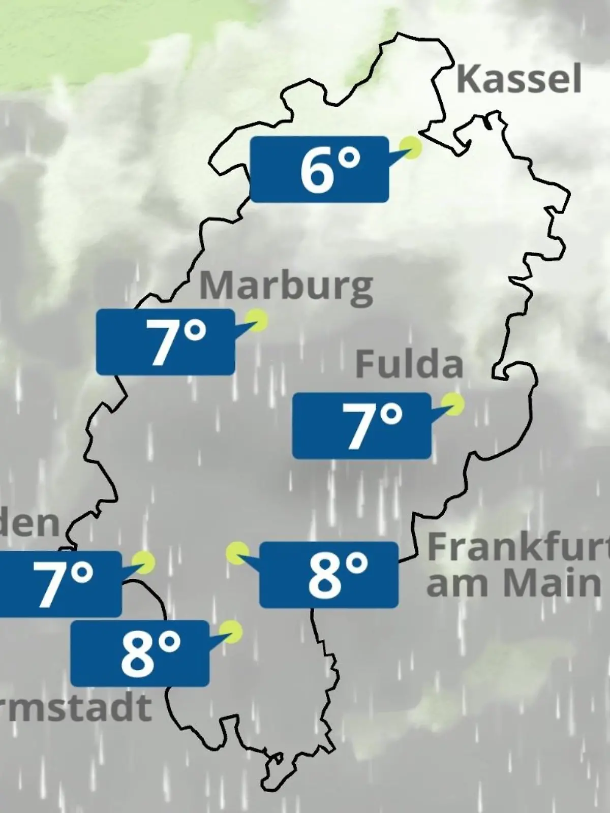 Bild zu: "Hessen: Wie wird das Wetter?"