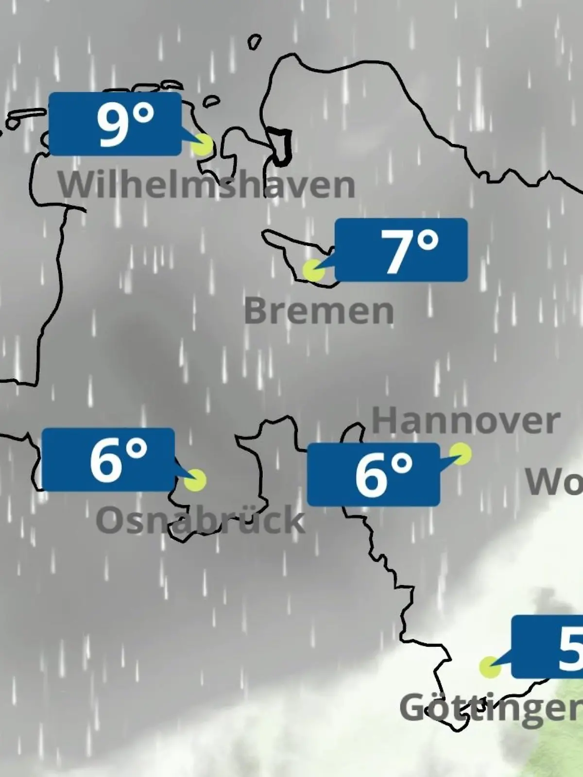 Bild zu: "Bremen und Niedersachsen: Wie wird das Wetter?"