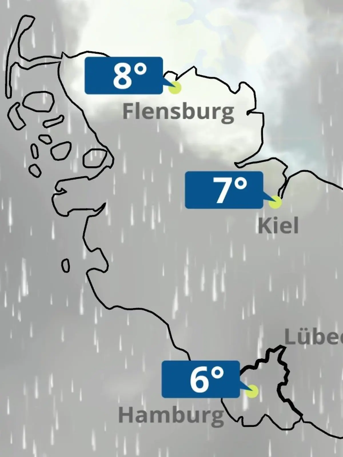 Bild zu: "Hamburg, Schleswig-Holstein: Wie wird das Wetter?"