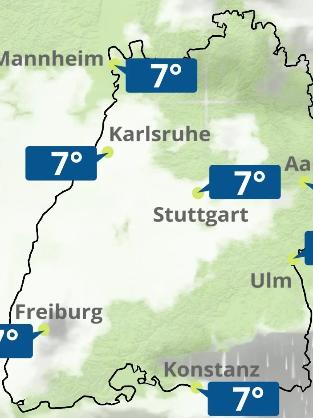 Bild zu: "Baden-Württemberg: Wie wird das Wetter?"