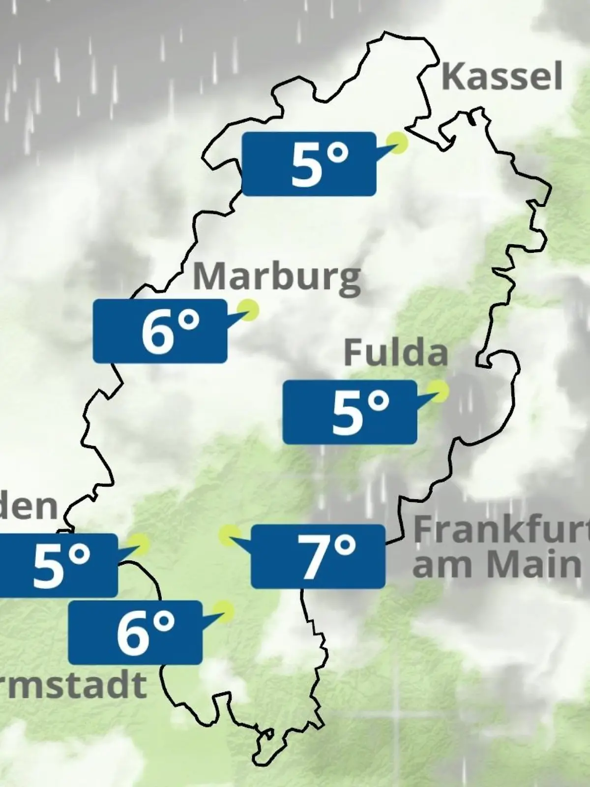 Bild zu: "Hessen: Wie wird das Wetter?"