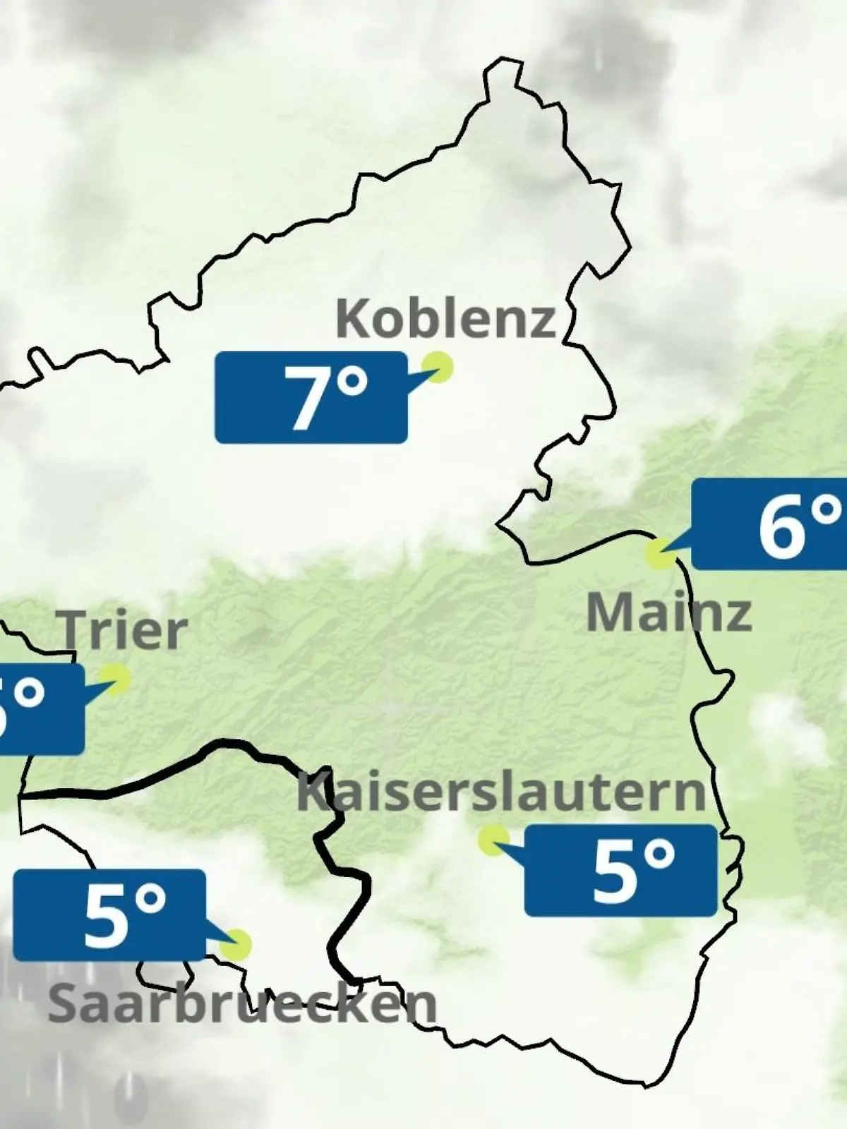 Bild zu: "Rheinland-Pfalz, Saarland: Wie wird das Wetter?"