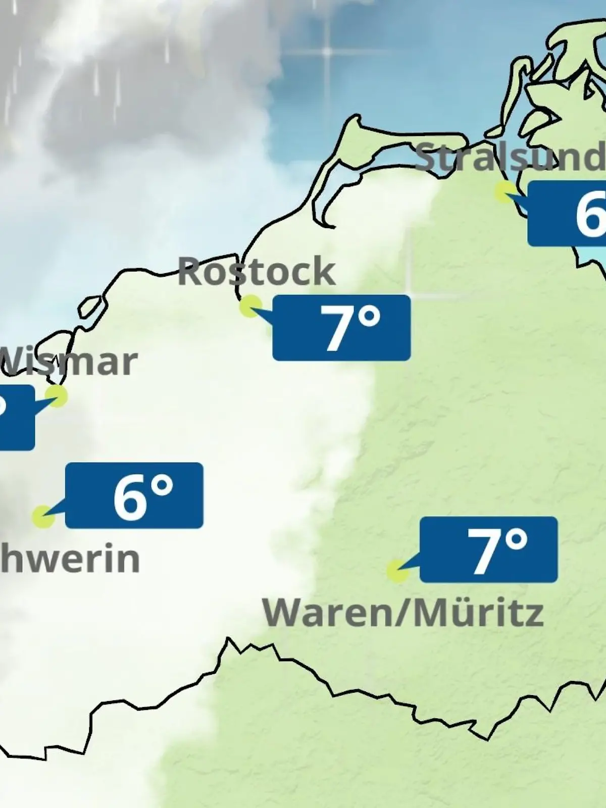 Bild zu: "Mecklenburg-Vorpommern: Wie wird das Wetter?"