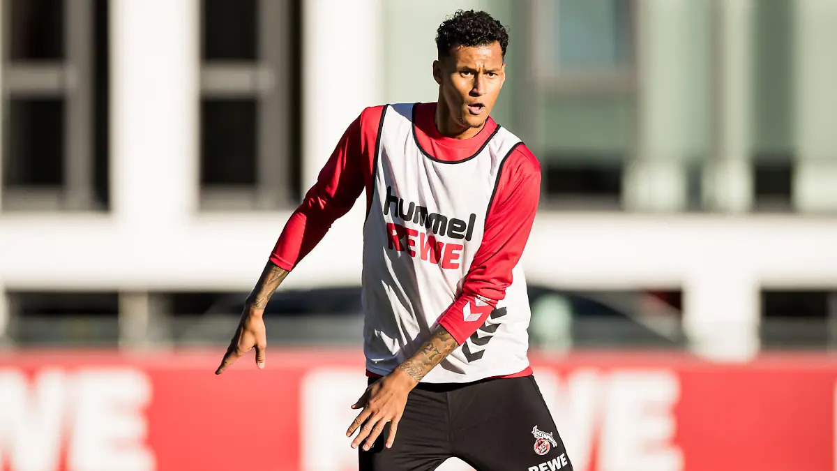 Training 1. FC Koeln 03.01.2023 Davie Selke 1. FC Koeln, 27 Training 1. FC Koeln Geissbockheim, 03.01.2023 *** Training 1 FC Koeln 03 01 2023 Davie Selke 1 FC Koeln, 27 Training 1 FC Koeln Geissbockheim, 03 01 2023 Copyright: xBEAUTIFULxSPORTS/Wunderlx