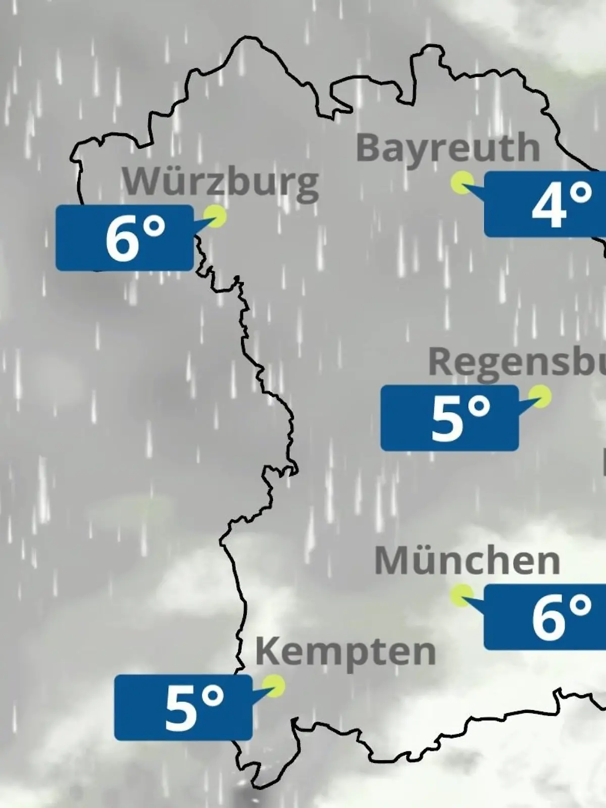 Bild zu: "Bayern: Wie wird das Wetter?"