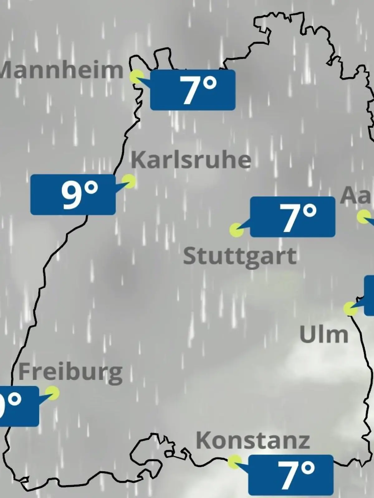 Bild zu: "Baden-Württemberg: Wie wird das Wetter?"