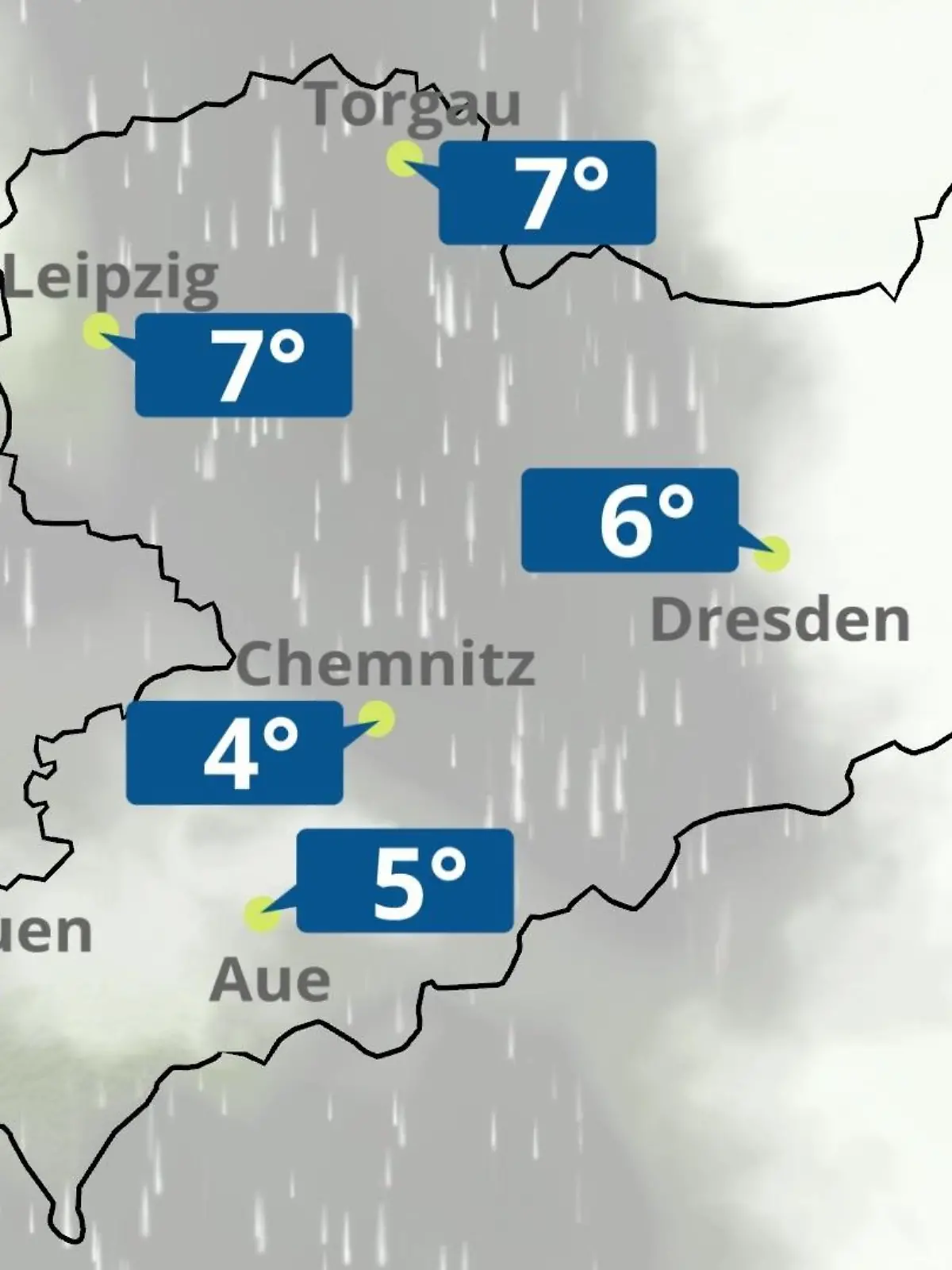 Bild zu: "Sachsen: Wie wird das Wetter?"