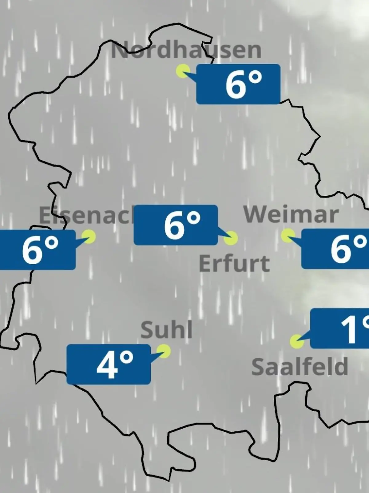 Bild zu: "Thüringen: Wie wird das Wetter?"
