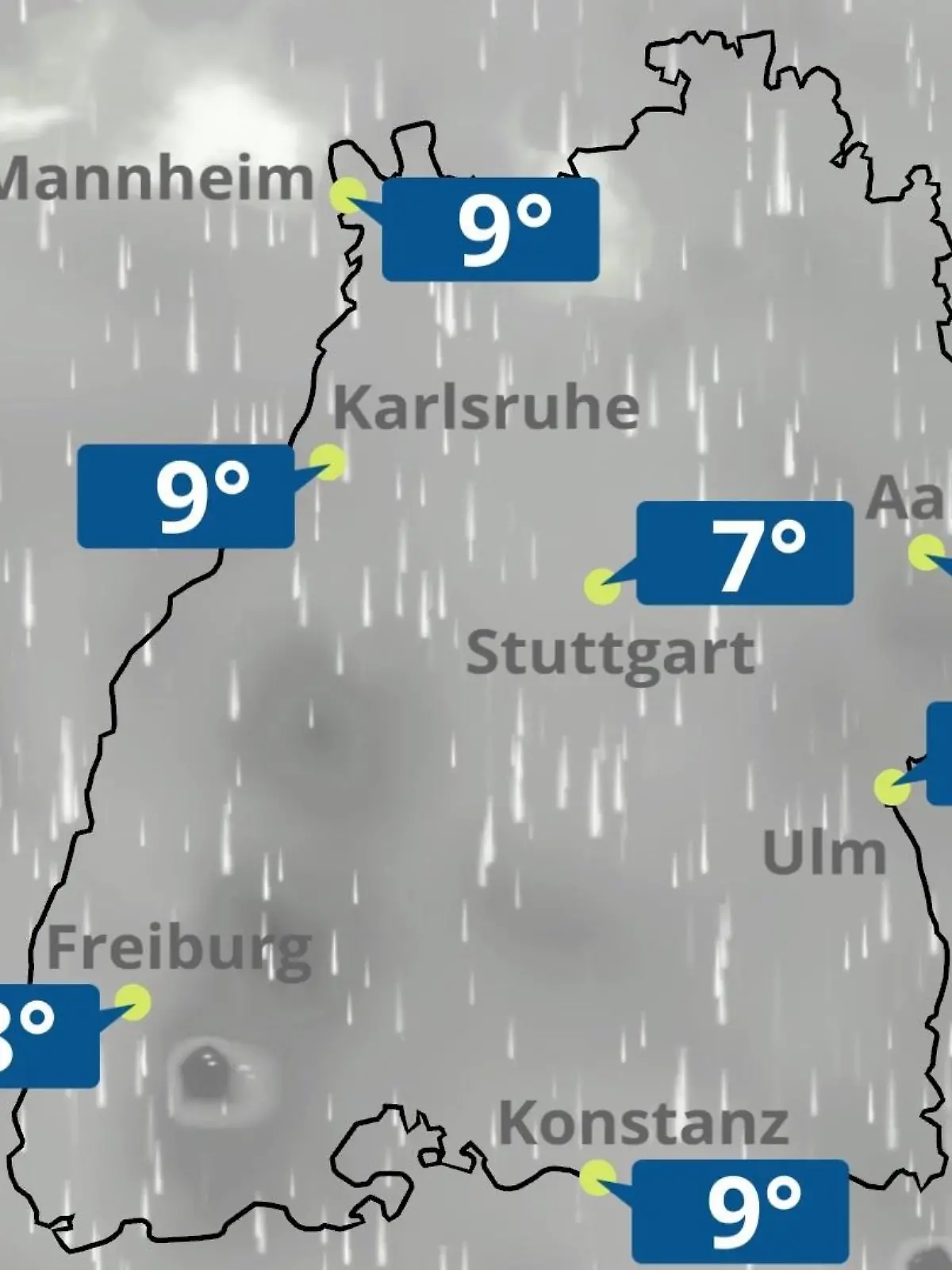 Bild zu: "Baden-Württemberg: Wie wird das Wetter?"