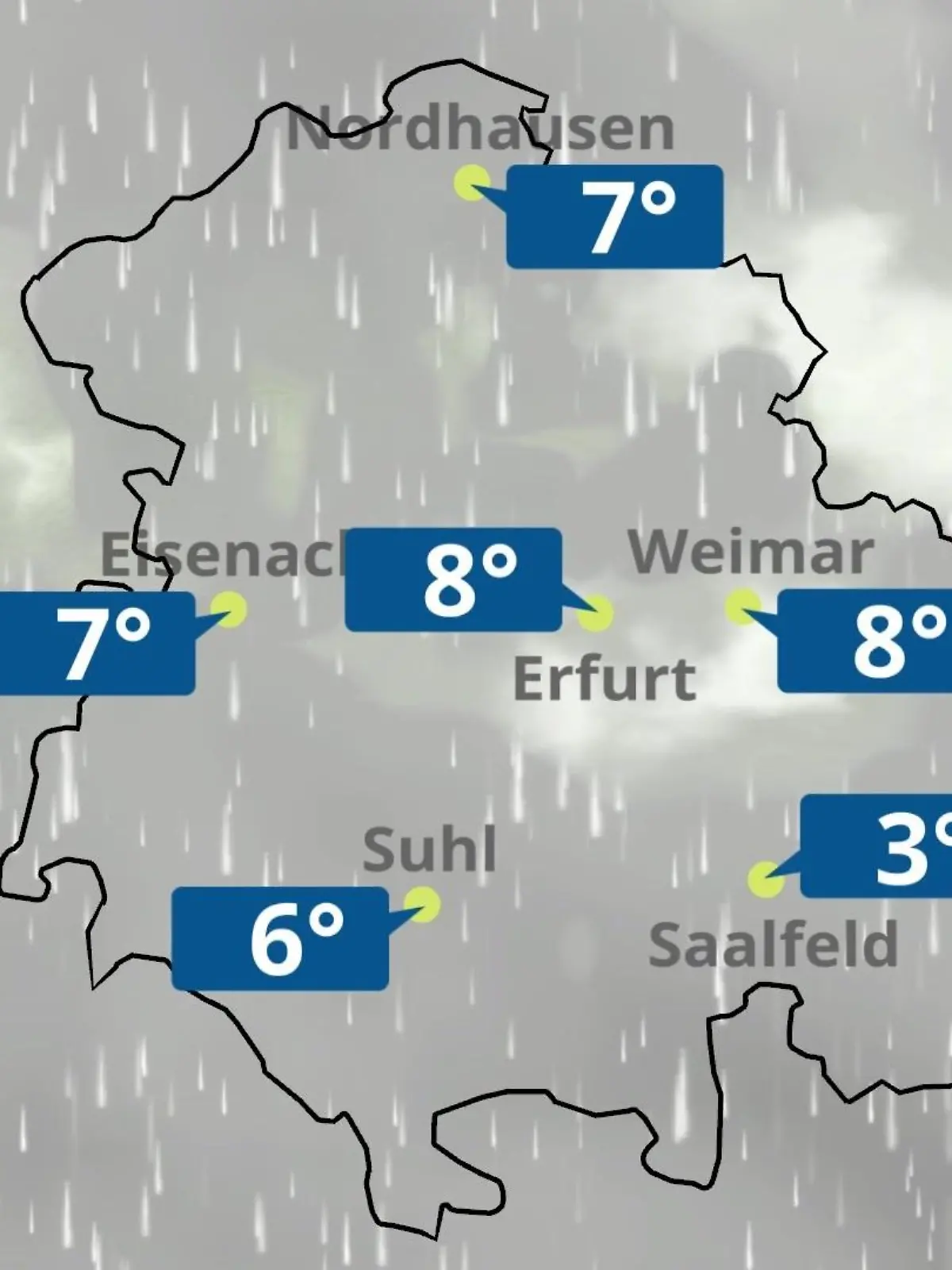 Bild zu: "Thüringen: Wie wird das Wetter?"