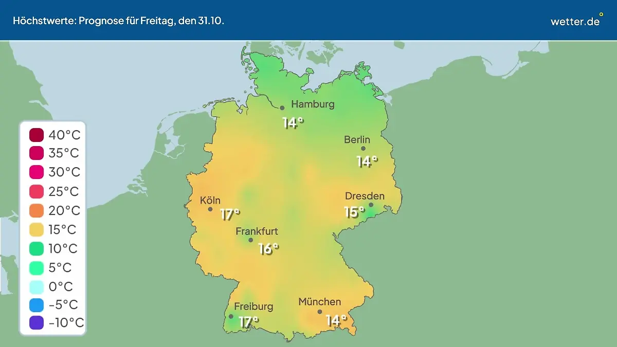 Im Video: Temperatur-Vorhersage Wie warm oder kalt wird es in Deutschland?