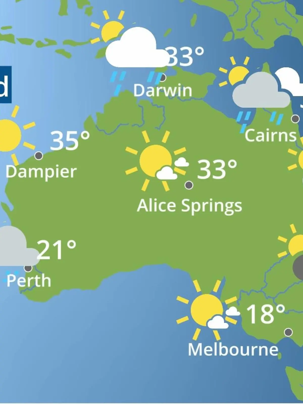 Bild zu: "Australien: Wie wird das Wetter?"