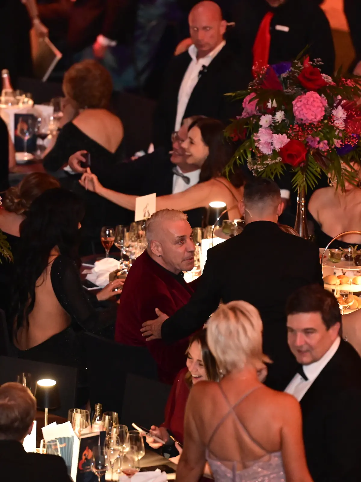 Till Lindemann beim 30. Leipziger Opernball 2025 in der Oper Leipzig. Leipzig,