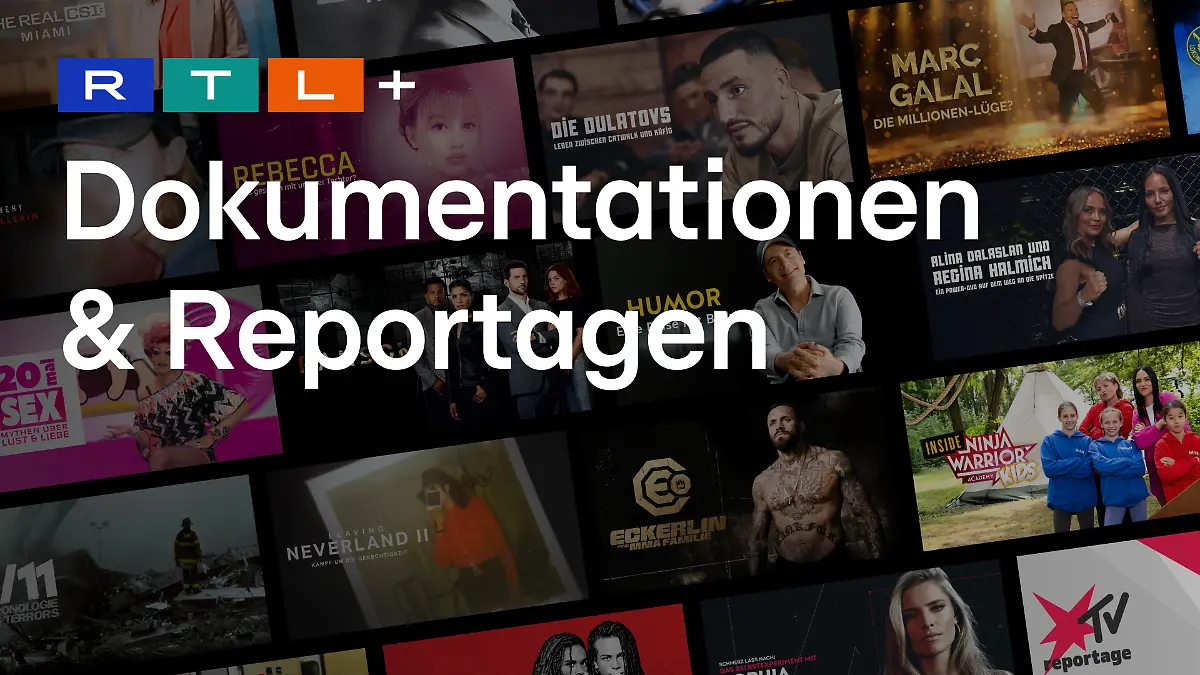Die spannende Welt der Dokus & Reportagen auf RTL+