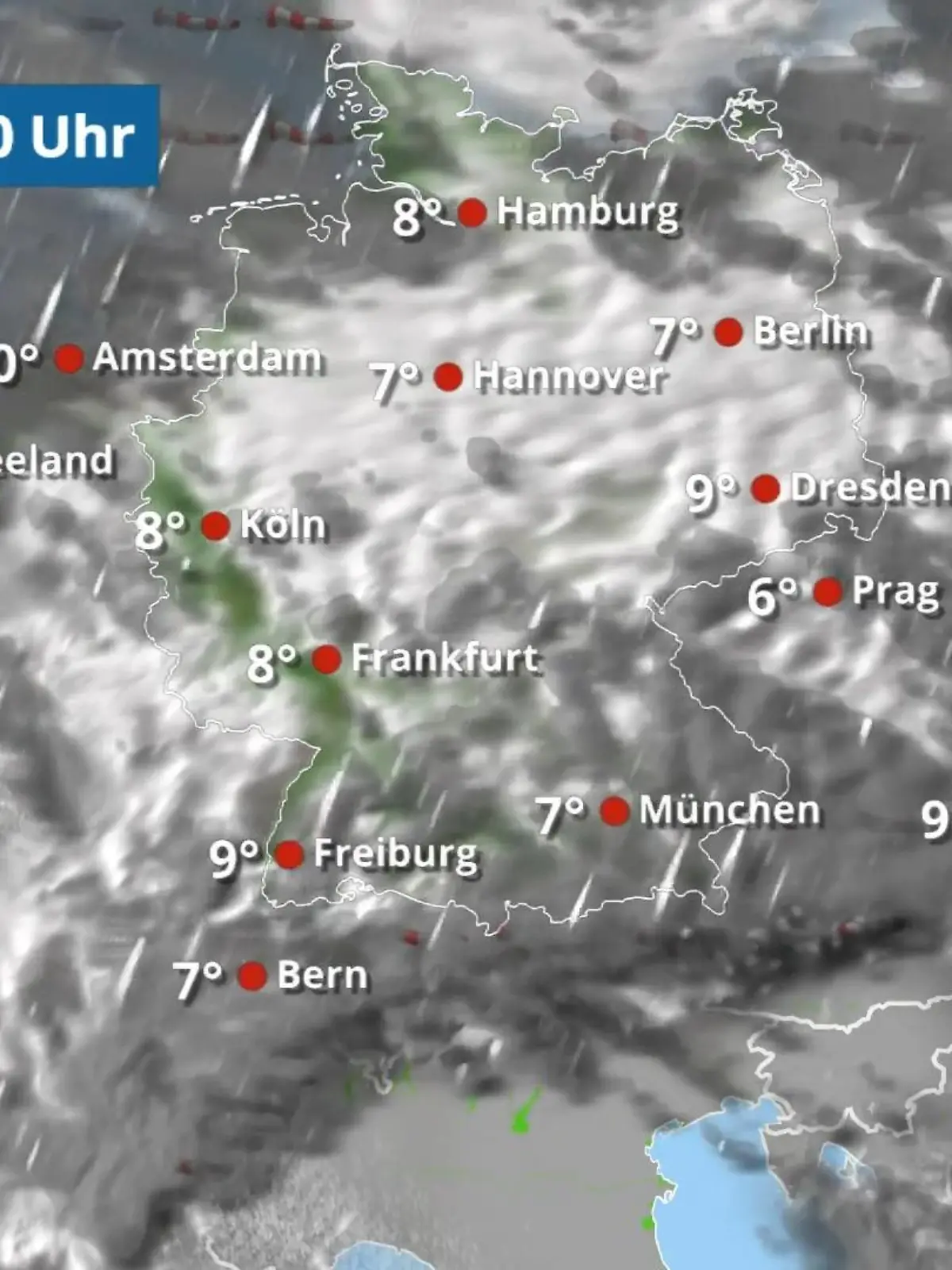 Bild zu: "Regen, Schnee und Wolken: Herbst gibt uns die volle Breitseite"