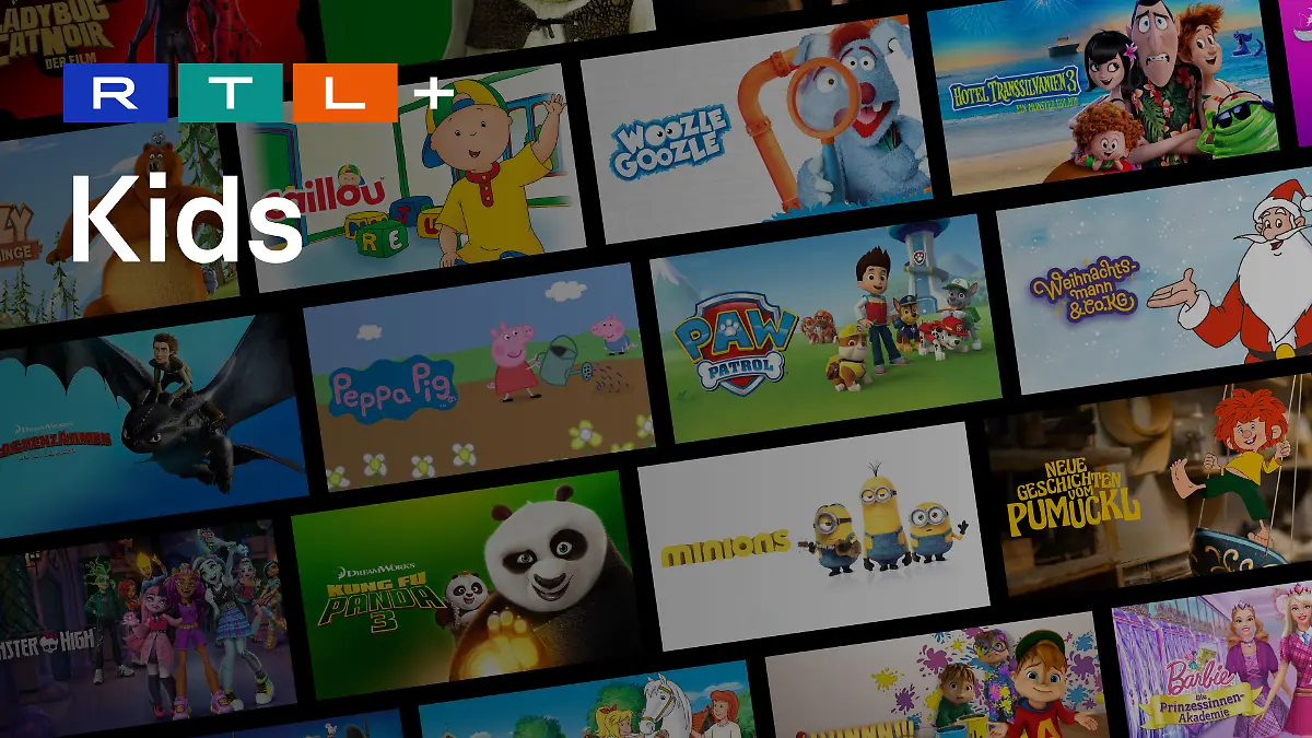 Streaming-Spaß für Kinder – jetzt auf RTL+