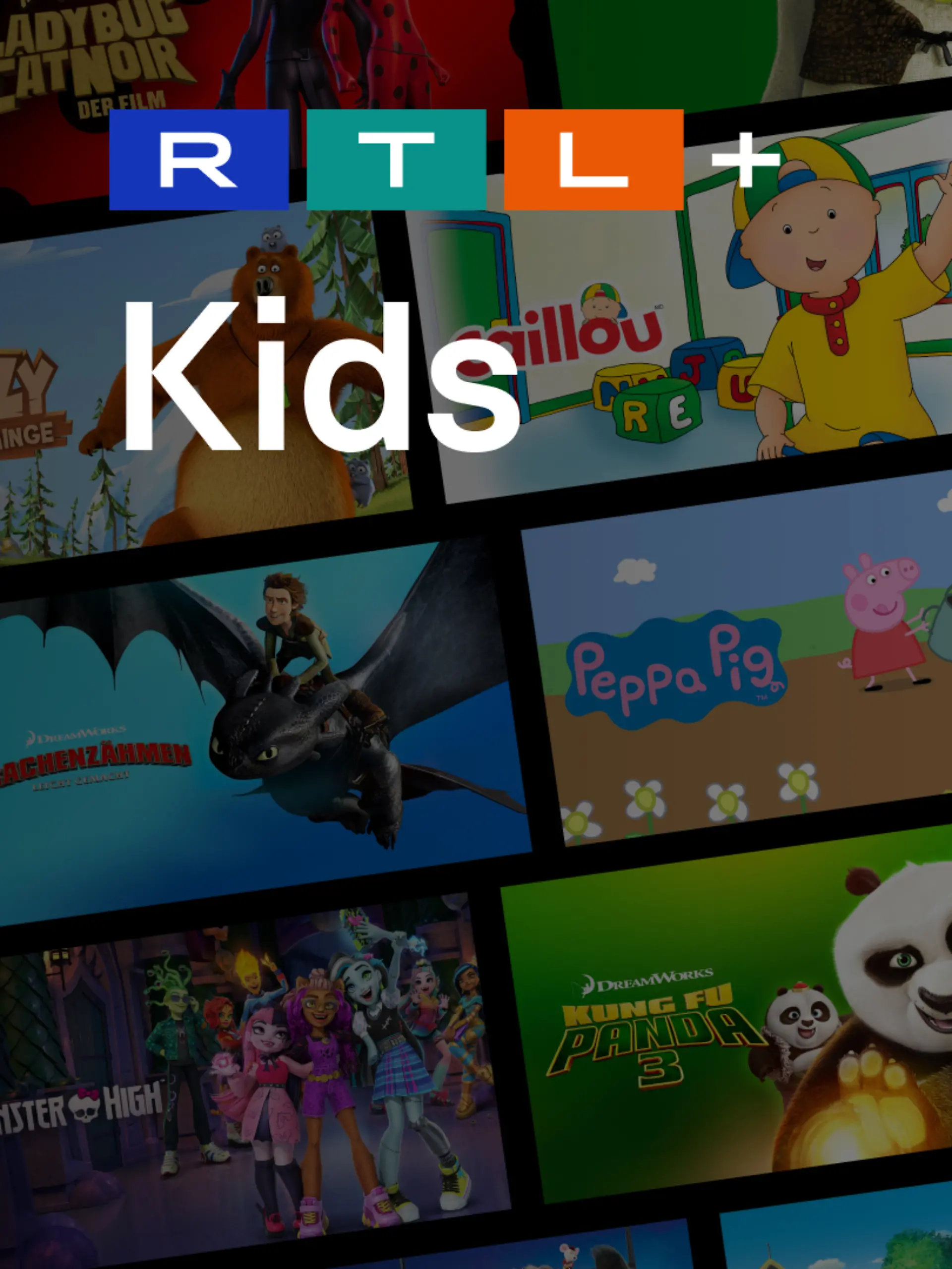 Serien und Filme für Kinder auf RTL+
