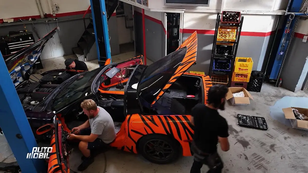 Die Corvette C5 braucht Rettung 23 Jahre alt