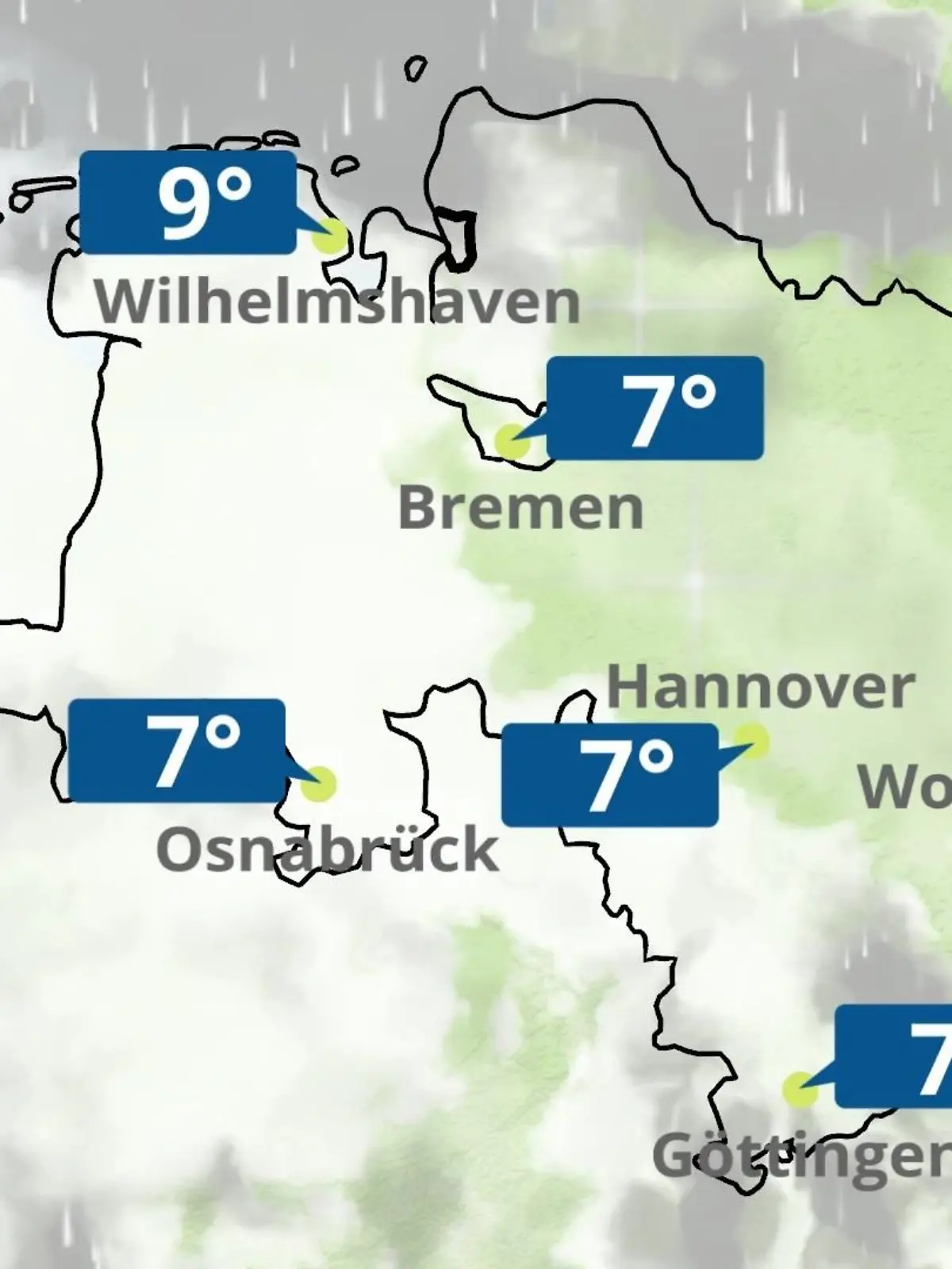 Bild zu: "Bremen und Niedersachsen: Wie wird das Wetter?"