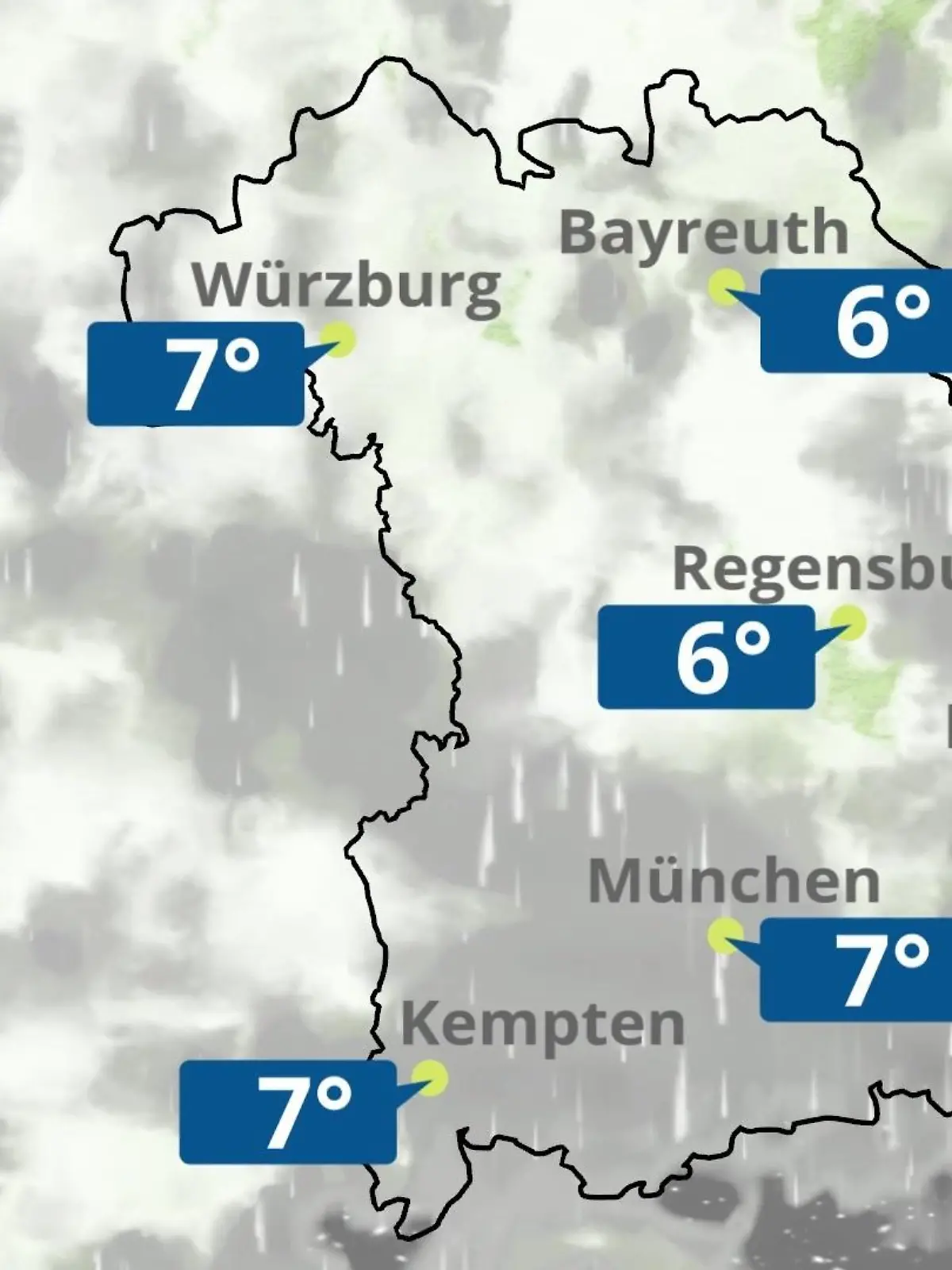 Bild zu: "Bayern: Wie wird das Wetter?"