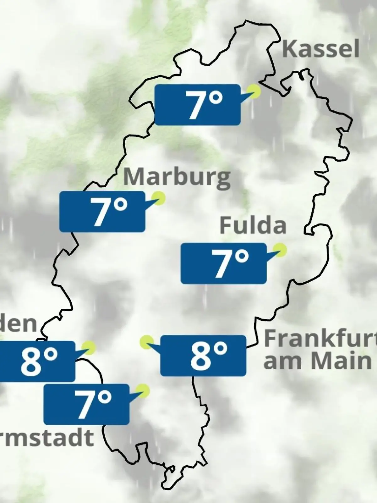 Bild zu: "Hessen: Wie wird das Wetter?"