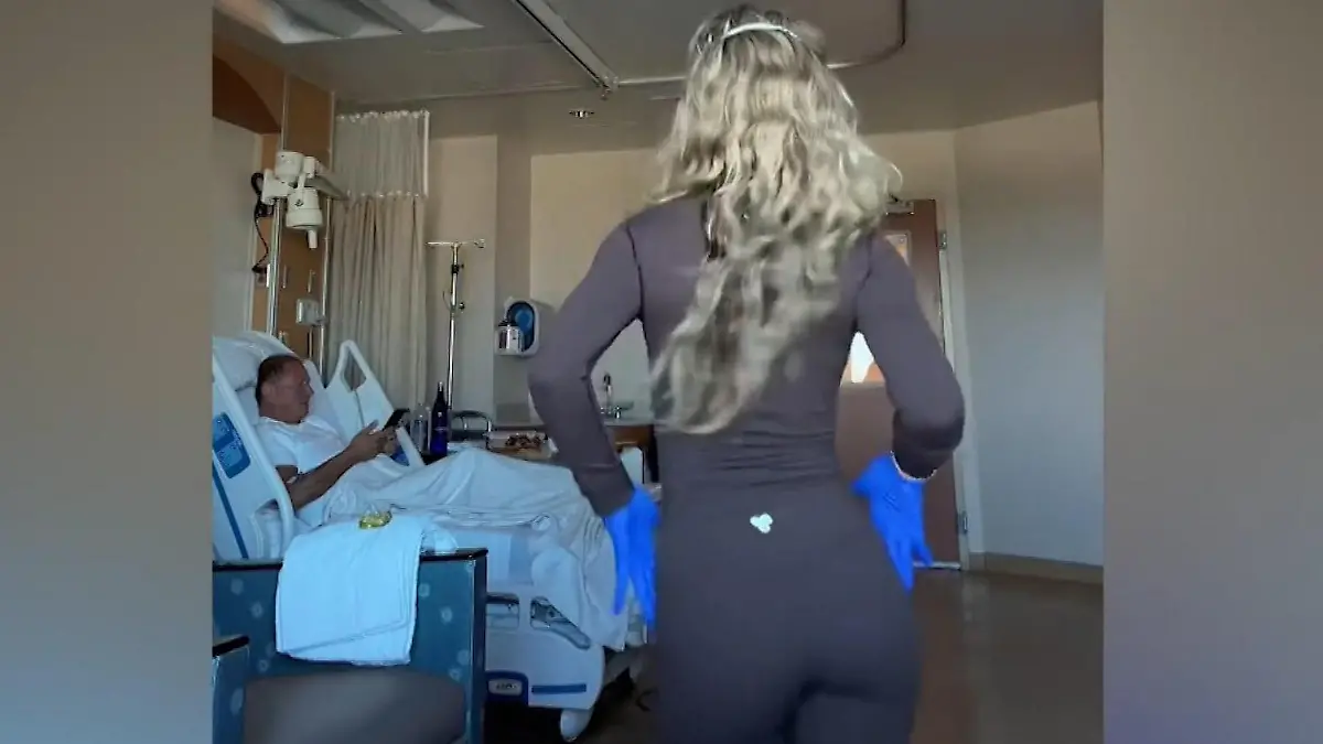 Sexy TikTok-Videos im Krankenhaus – diese Influencerin tanzt, damit ihr Papa gesund wird Netz in Aufregung!