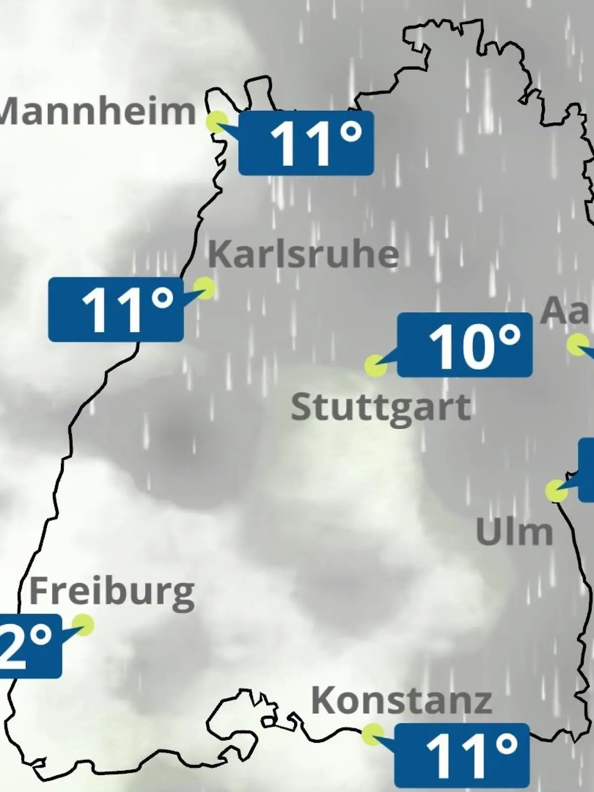Bild zu: "Baden-Württemberg: Wie wird das Wetter?"