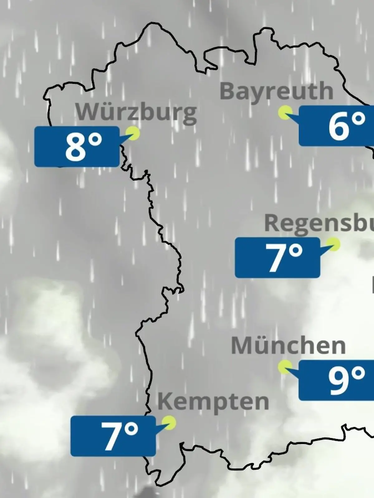 Bild zu: "Bayern: Wie wird das Wetter?"