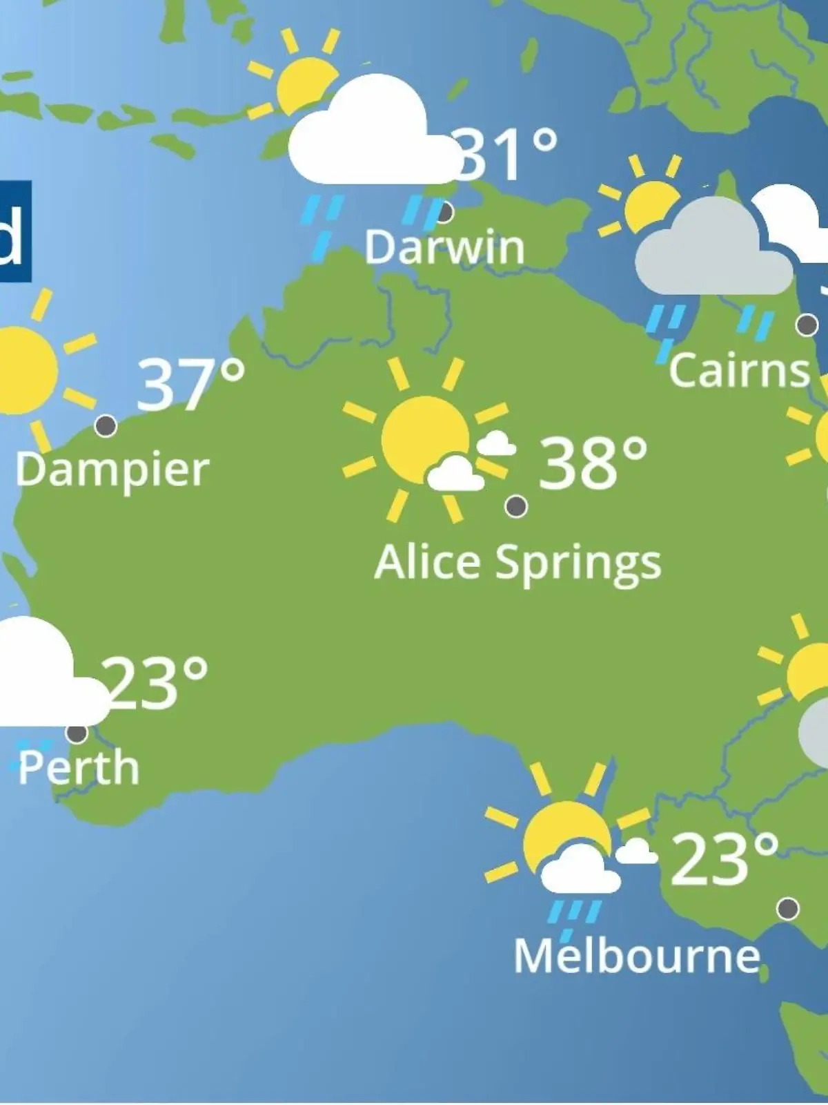 Bild zu: "Australien: Wie wird das Wetter?"