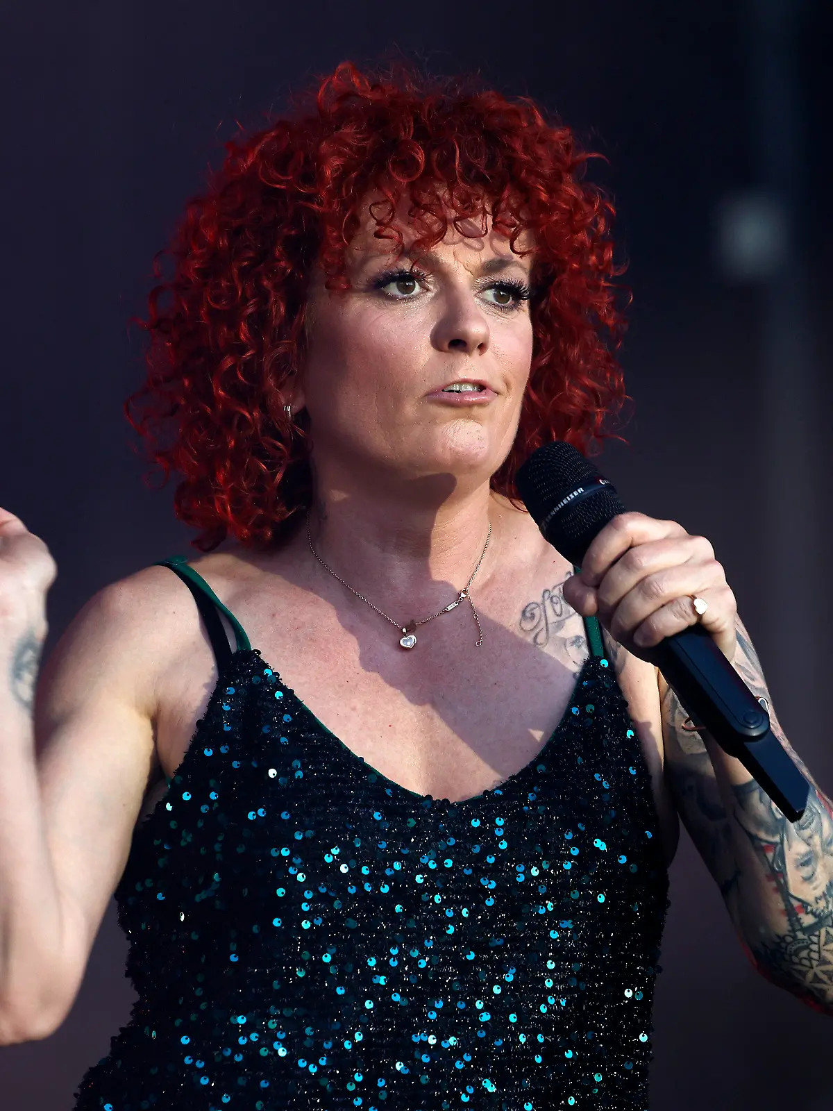 Sängerin Lucy Diakovska von der Band No Angels
