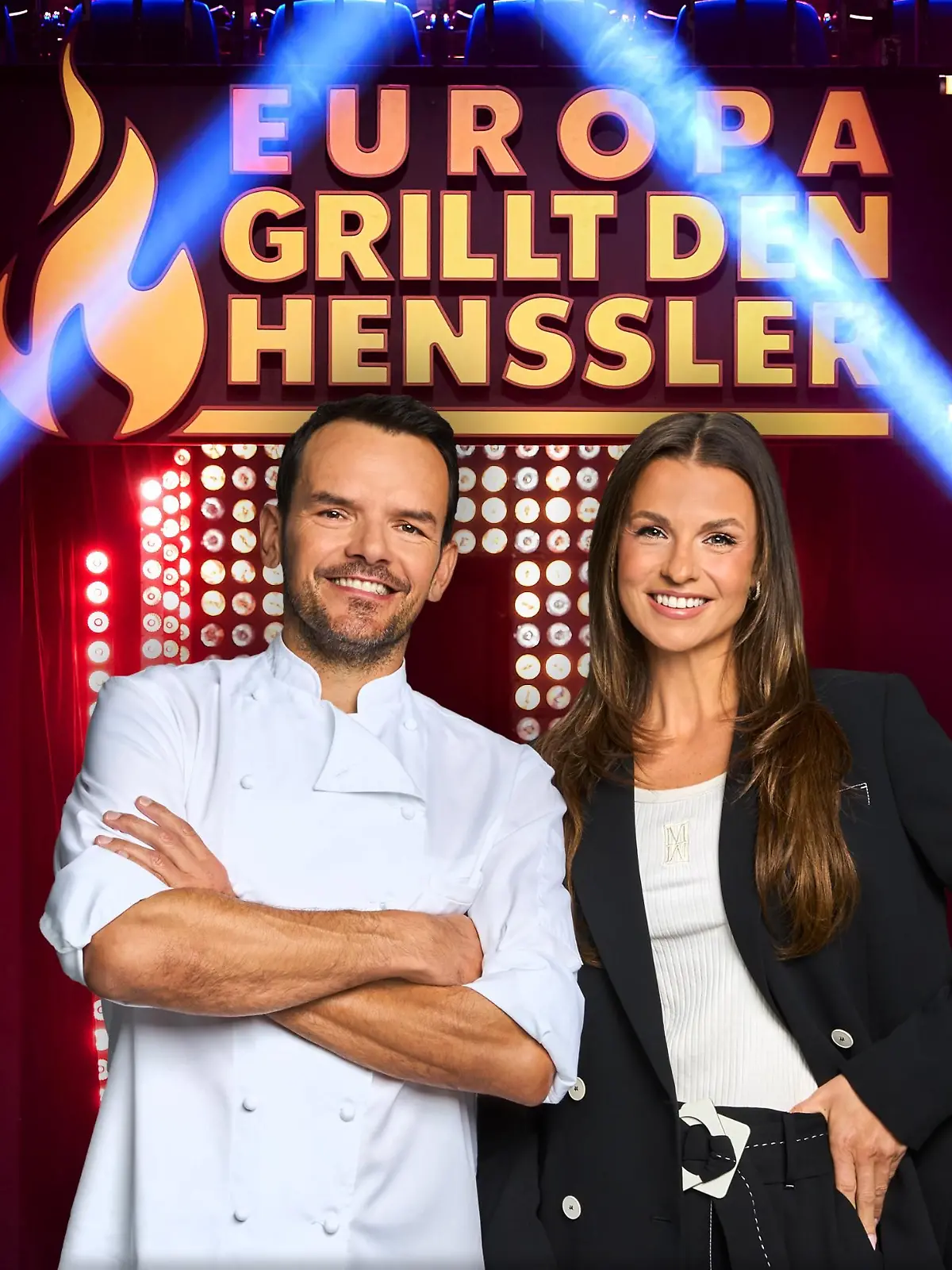 Steffen Henssler und Laura Wontorra
+++ Die Verwendung des sendungsbezogenen Materials ist nur mit dem Hinweis und Verlinkung auf RTL+ gestattet. +++