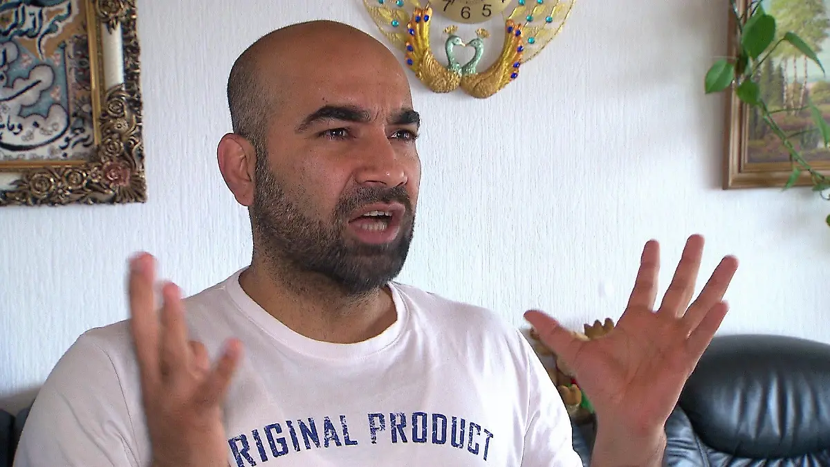 Habibullah Afif war der Nachbar der Ermordeten Frauen in Elmshorn. Er hat ihre Todesschreie gehört.