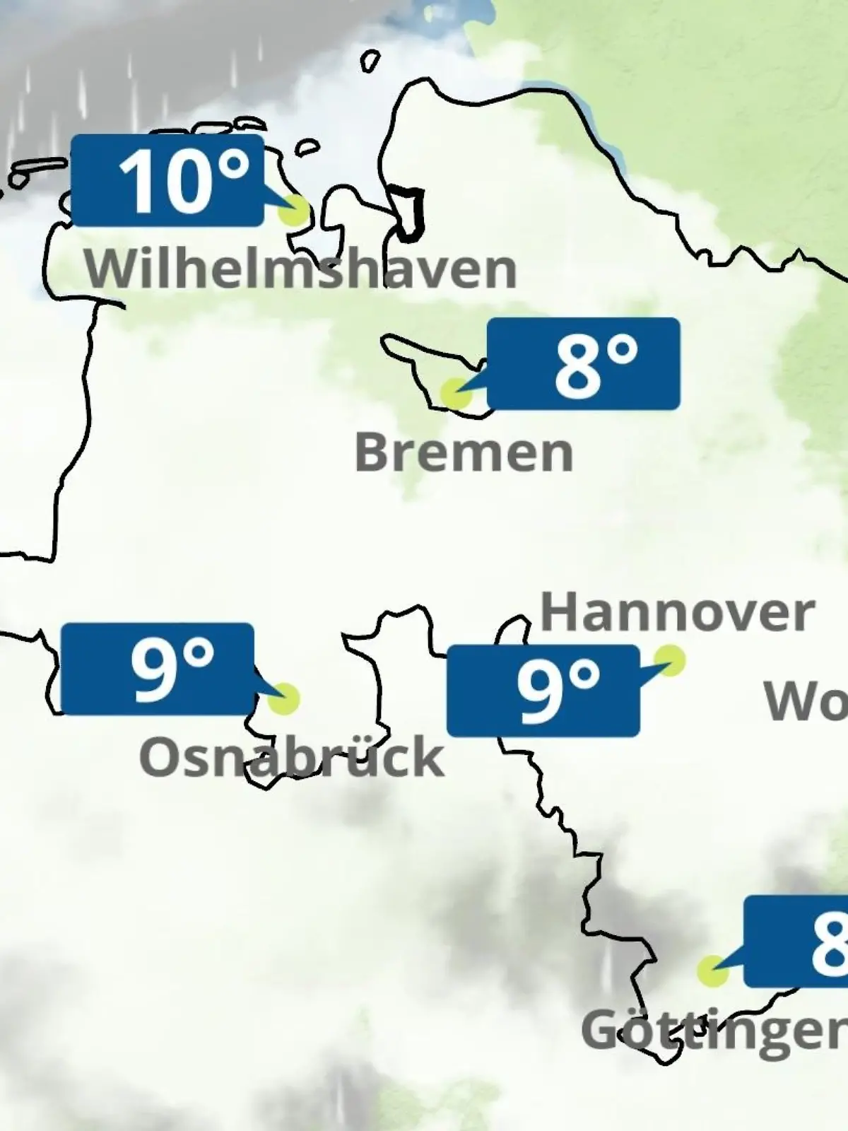 Bild zu: "Bremen und Niedersachsen: Wie wird das Wetter?"