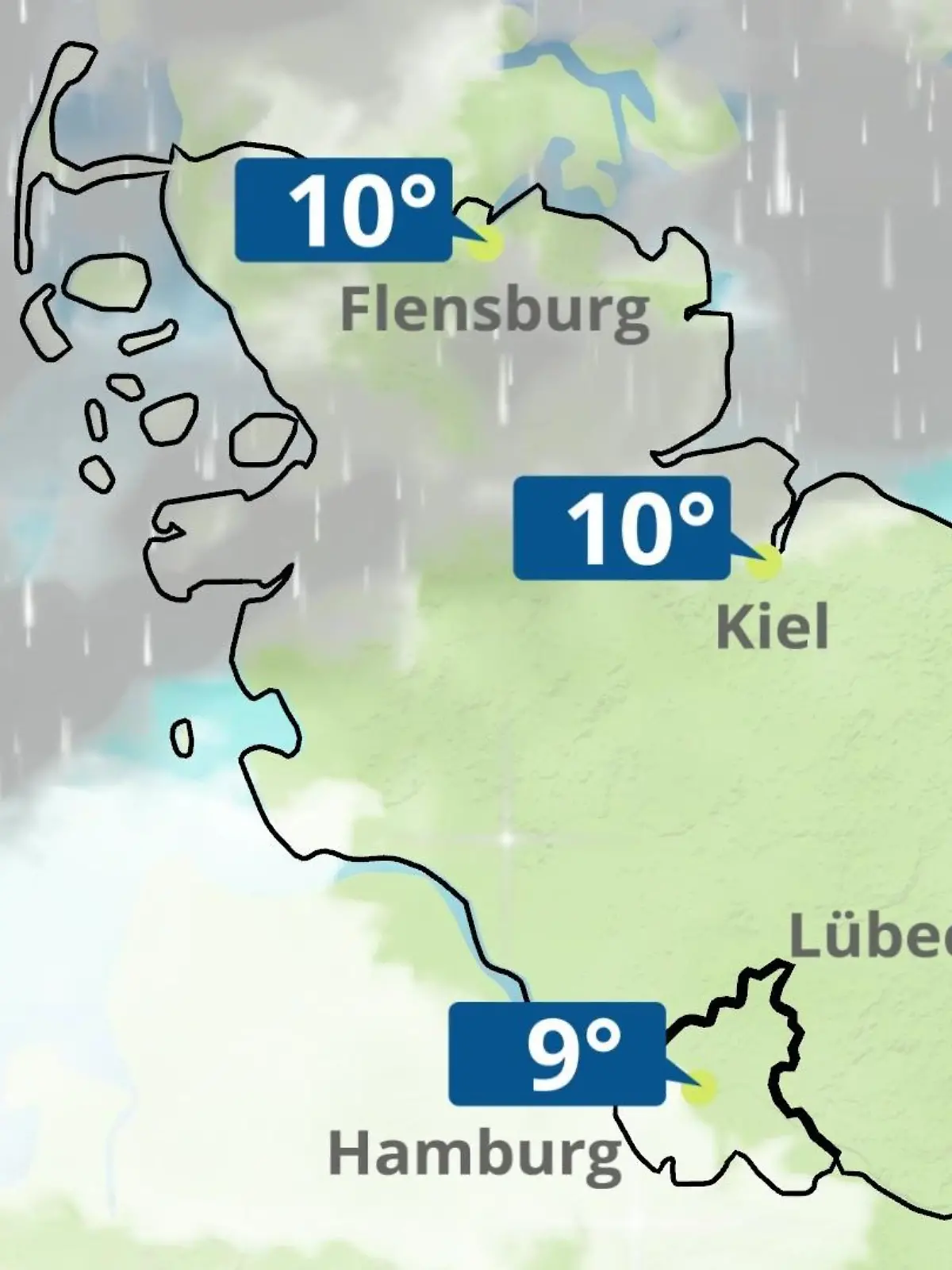 Bild zu: "Hamburg, Schleswig-Holstein: Wie wird das Wetter?"