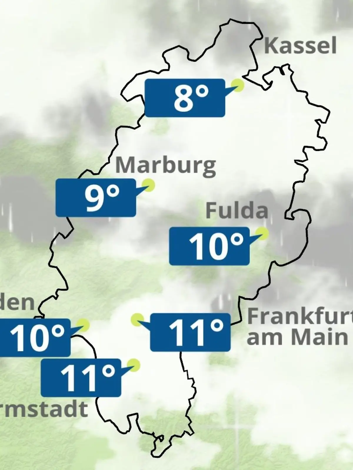 Bild zu: "Hessen: Wie wird das Wetter?"