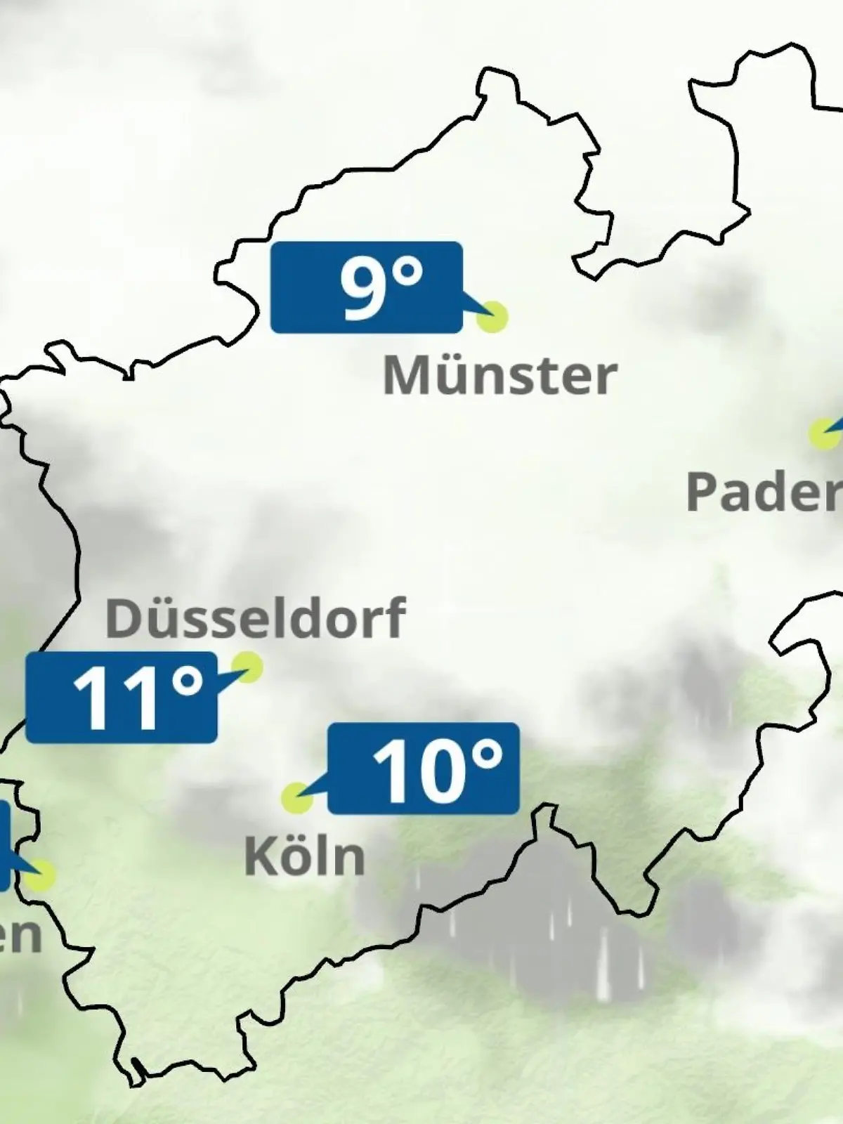 Bild zu: "Nordrhein-Westfalen: Wie wird das Wetter?"