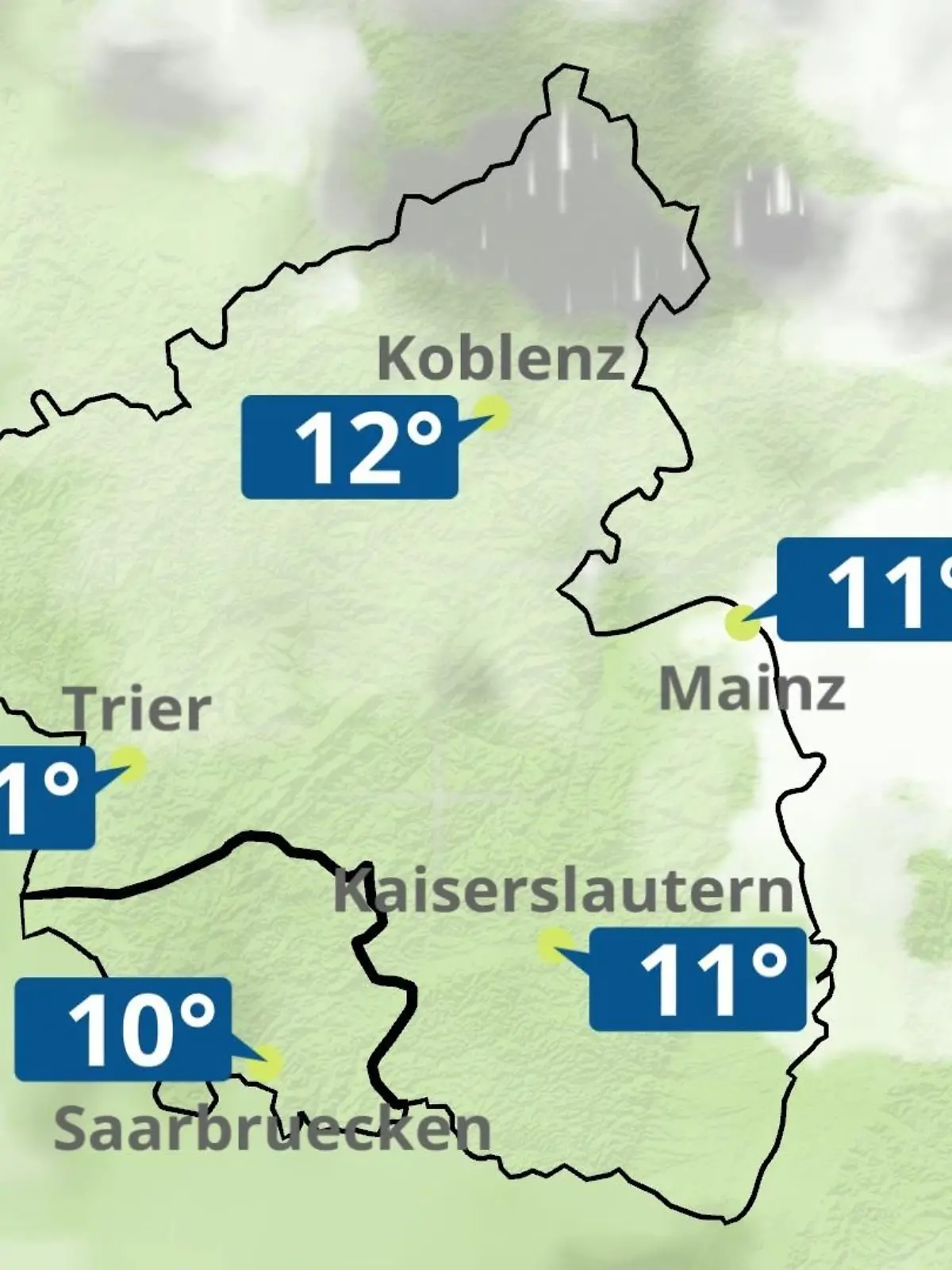 Bild zu: "Rheinland-Pfalz, Saarland: Wie wird das Wetter?"
