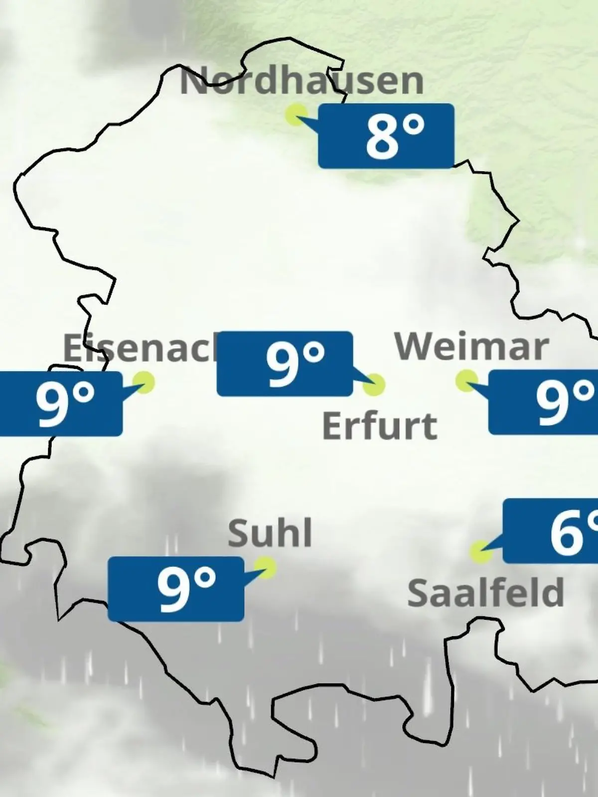 Bild zu: "Thüringen: Wie wird das Wetter?"
