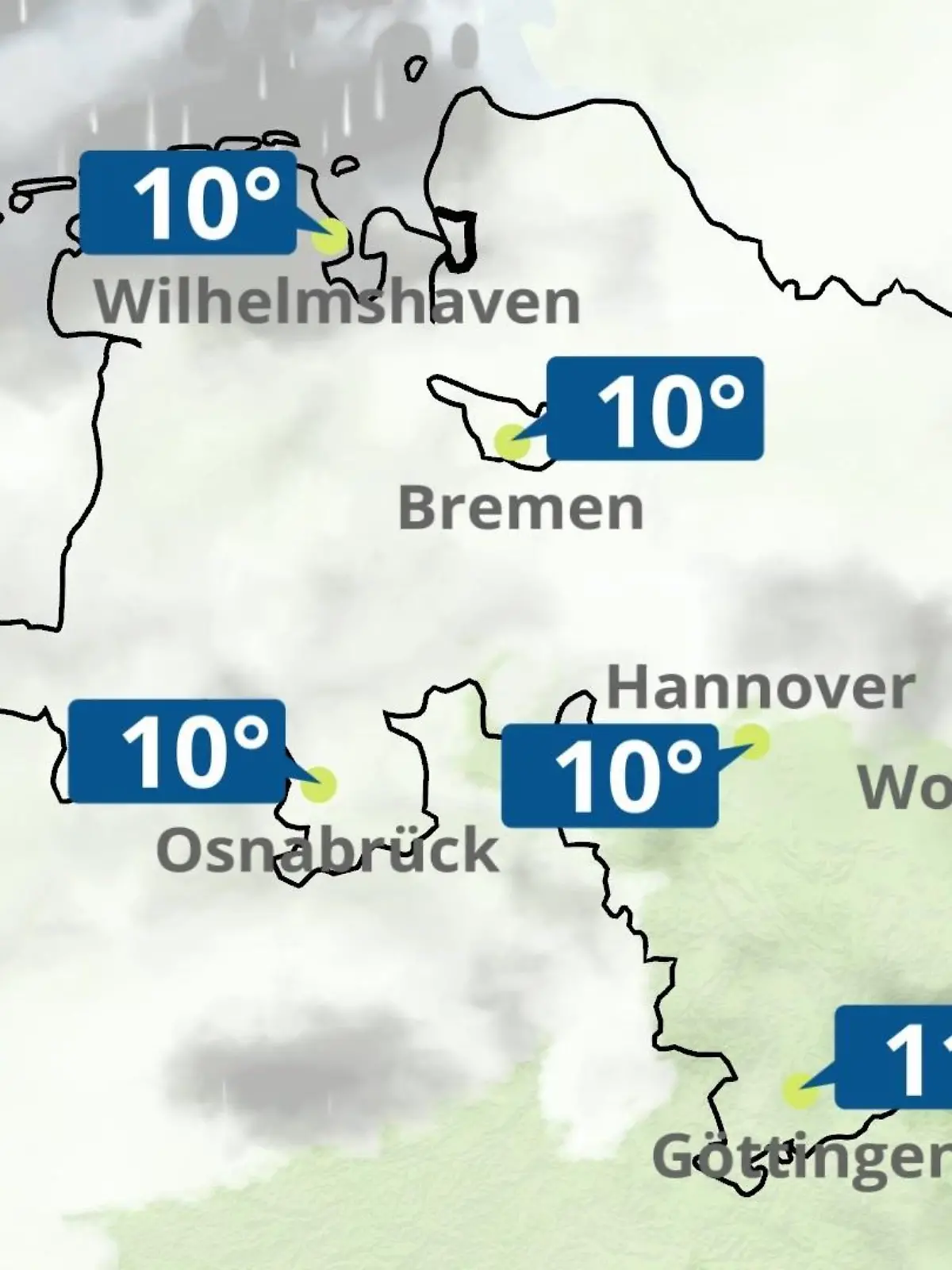 Bild zu: "Bremen und Niedersachsen: Wie wird das Wetter?"