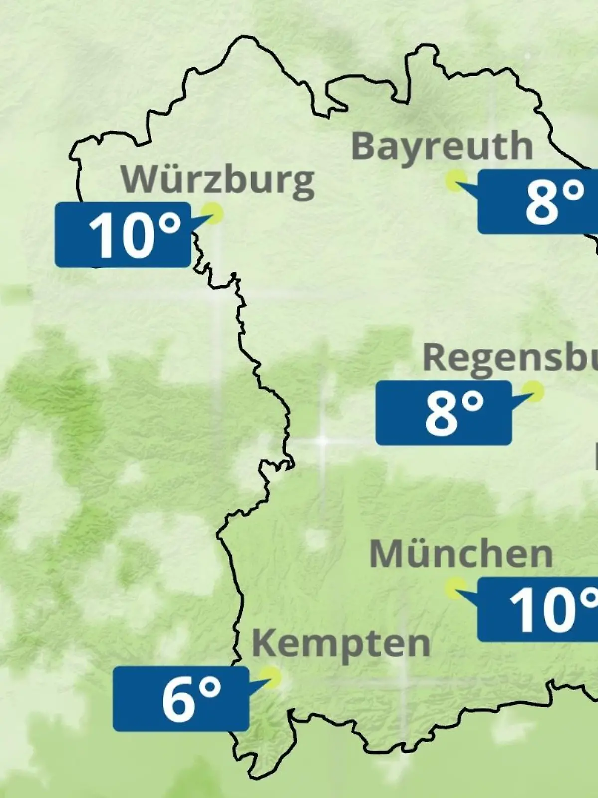 Bild zu: "Bayern: Wie wird das Wetter?"
