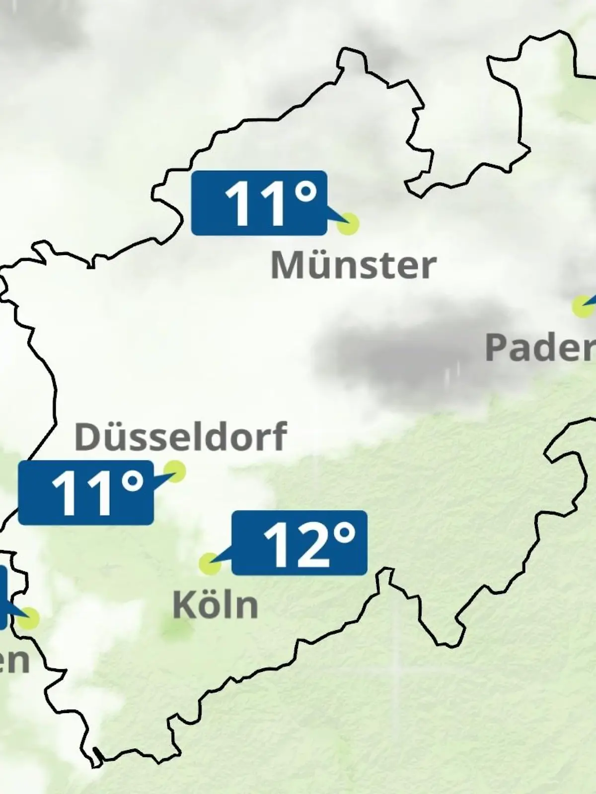 Bild zu: "Nordrhein-Westfalen: Wie wird das Wetter?"