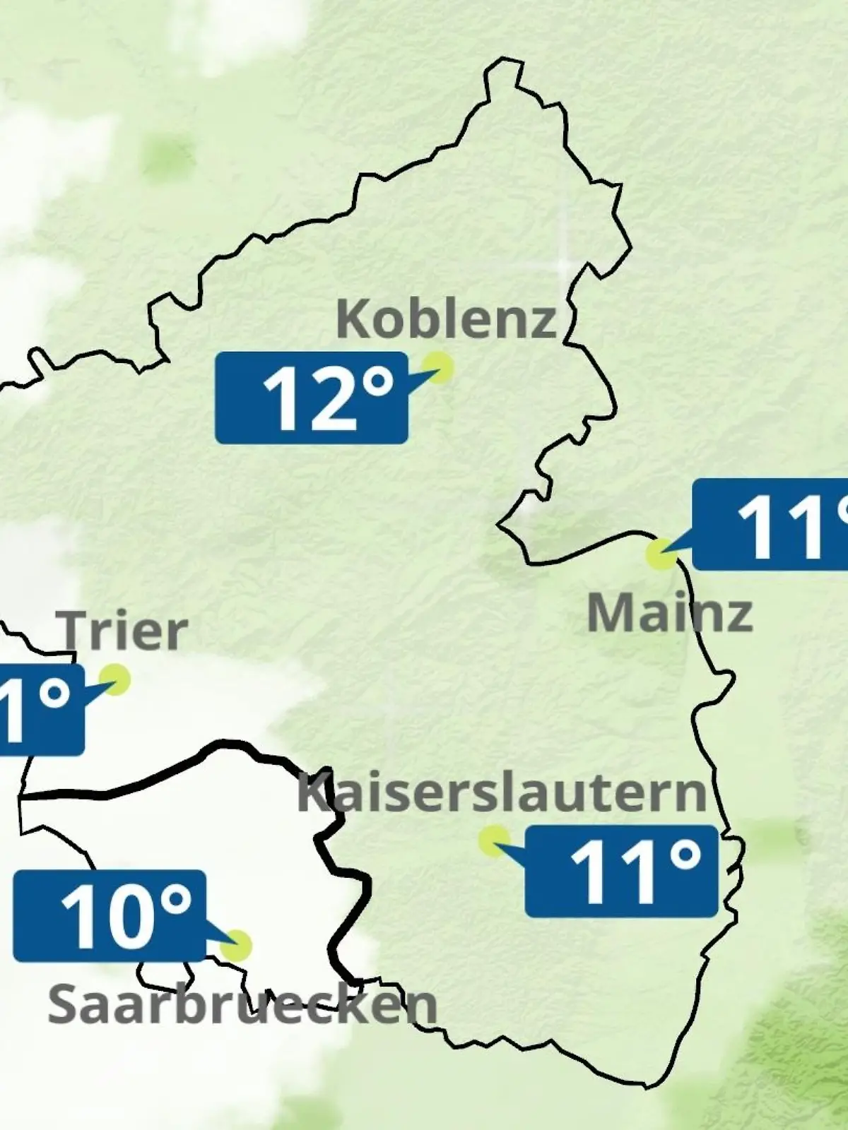 Bild zu: "Rheinland-Pfalz, Saarland: Wie wird das Wetter?"