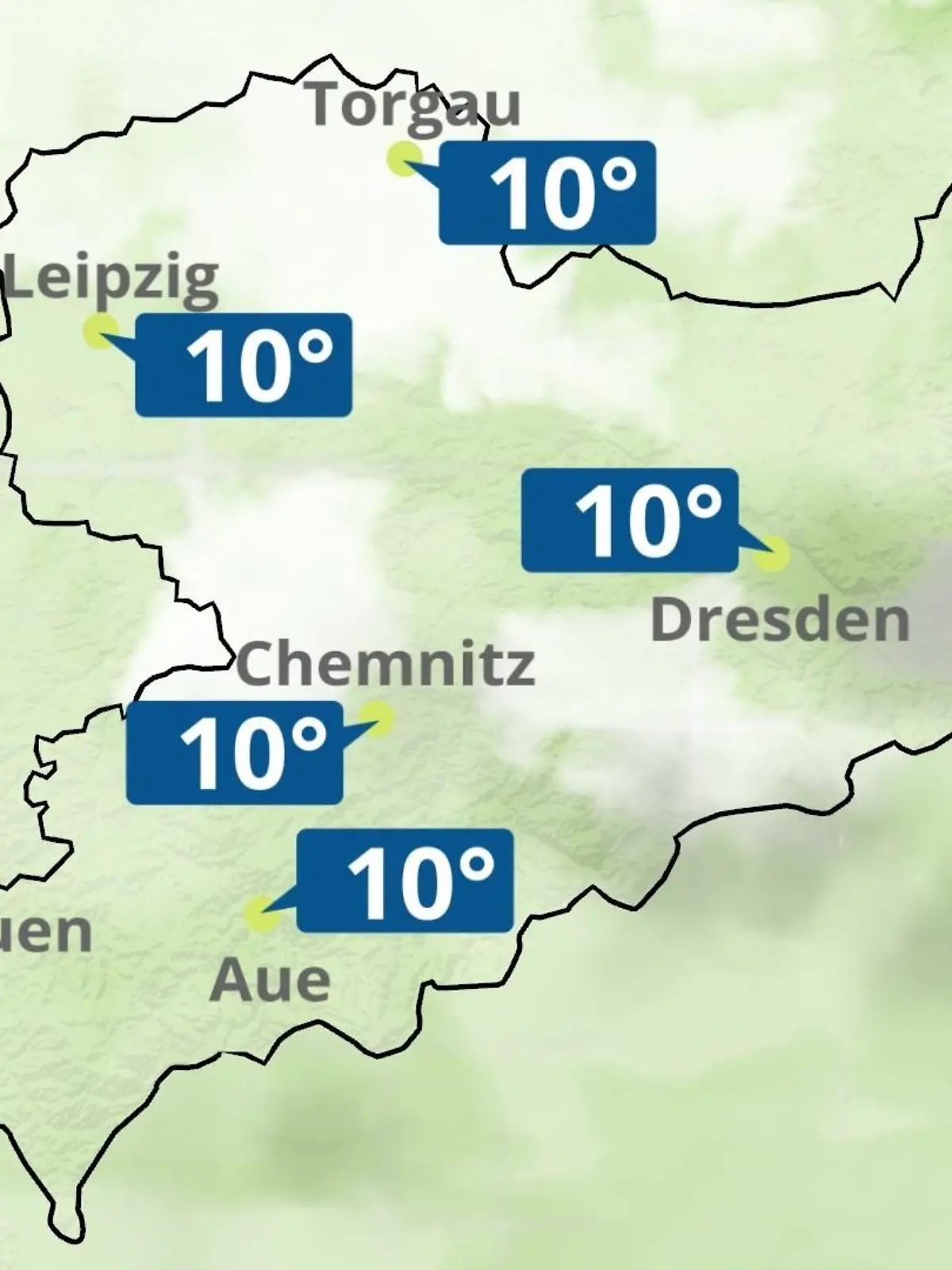 Bild zu: "Sachsen: Wie wird das Wetter?"