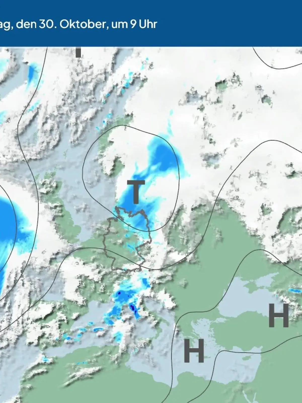 Bild zu: "Die Wetterlage der kommenden 5 Tage"