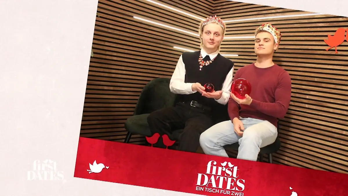 Königliche Stimmung in der Fotobox Eine Krone für Franz und Max